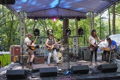 Ladybird at the 2025 Blue Ox festival in Eau Claire, Wisconsin