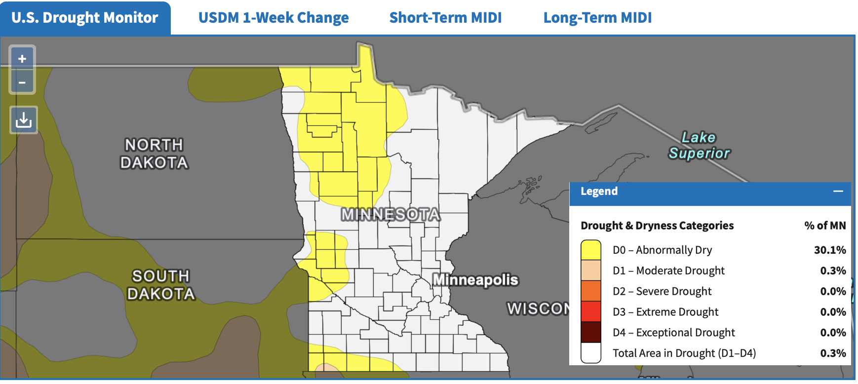 MN drought