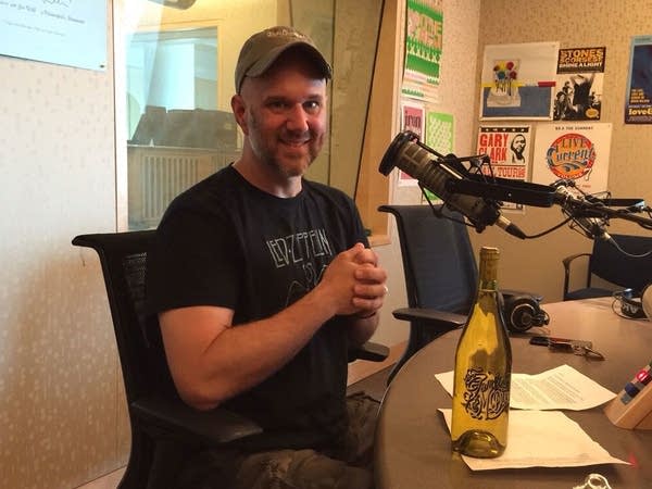 Chuck Kanski in The Current's studio