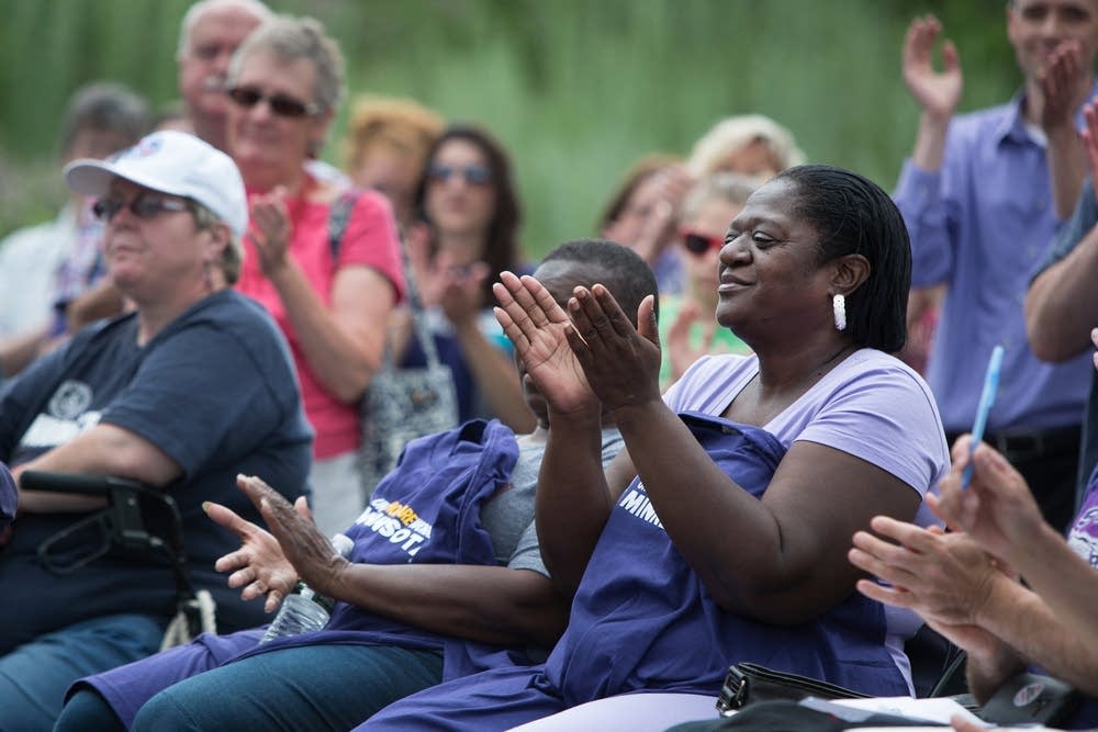 Home health care rally