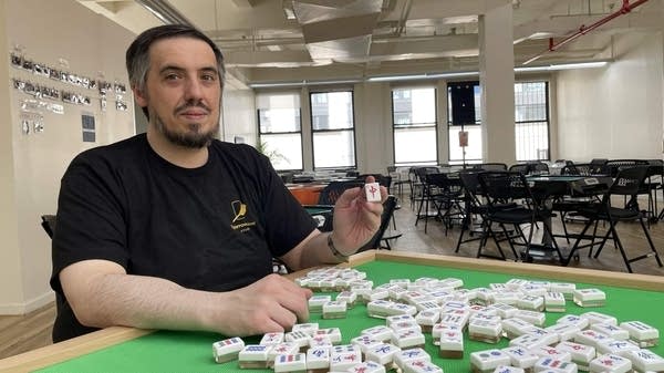 David Bresnick is the founder of Sparrow's Nest Studio, a "home for mahjong." 