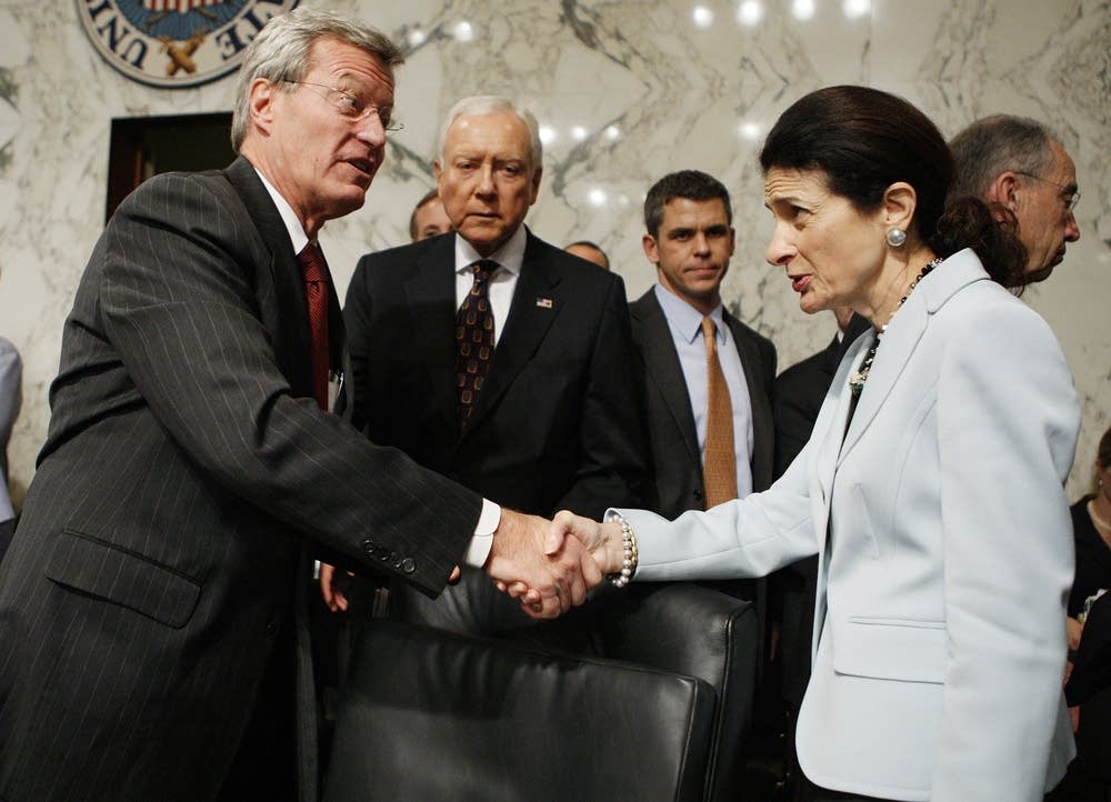 Olympia Snowe, Orrin Hatch, Max Baucus, Charles Gr