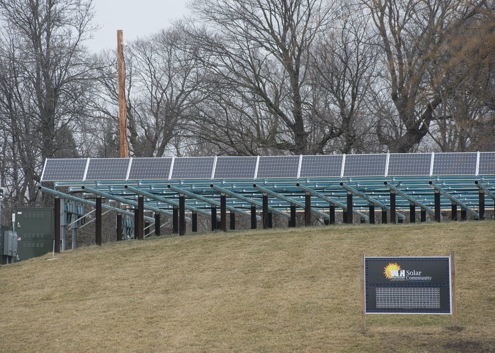Community solar garden