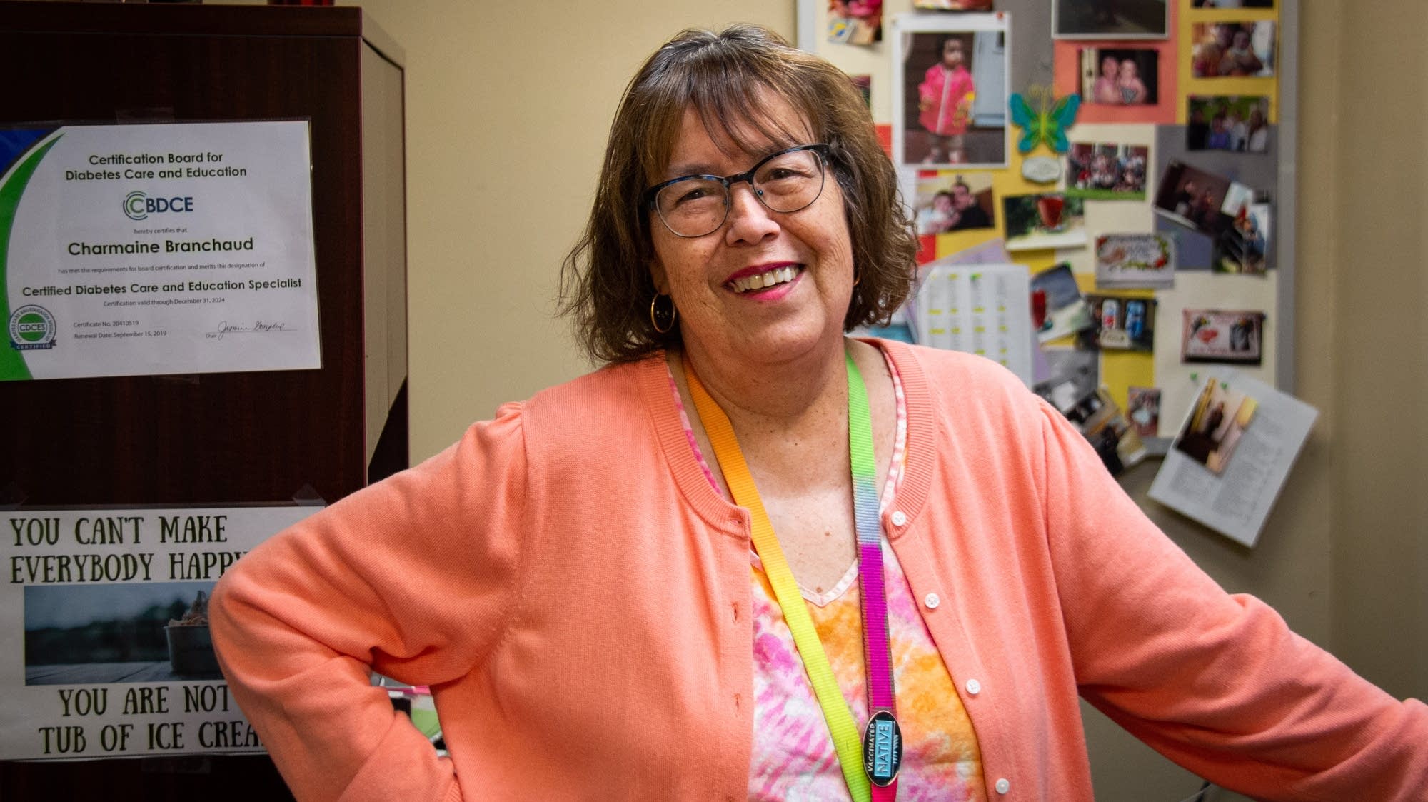 Red Lake Nation nurse Charmaine Branchaud honored for improved immunization rates - Vimarsana News