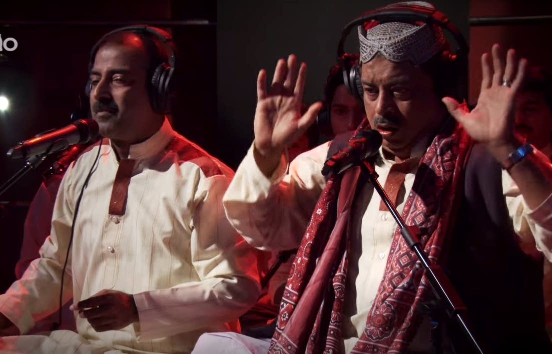 Fareed Ayaz said when he sings Qawwali he is transformed.