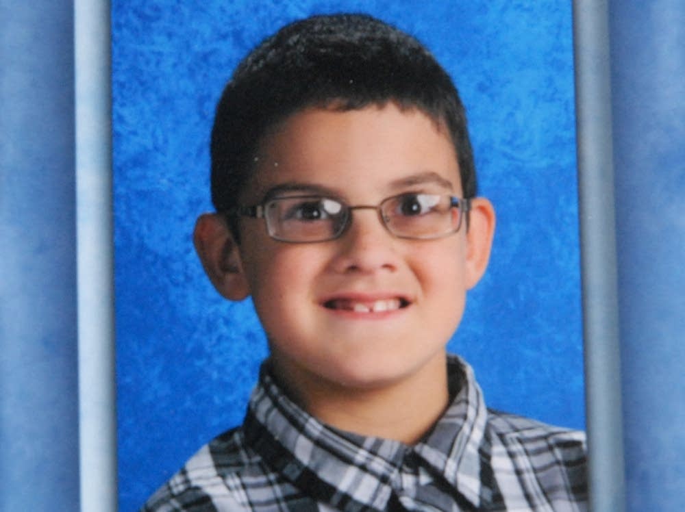 Devin Aryal in a class photo