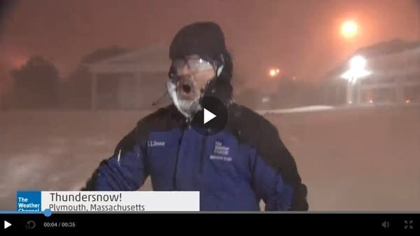When TV weatherpeople get too excited