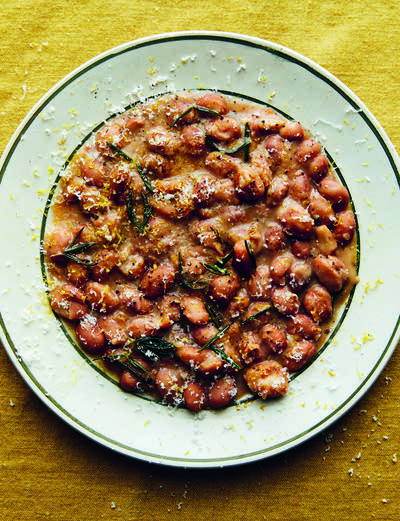 Cacio e Pepe Borlotti Beans