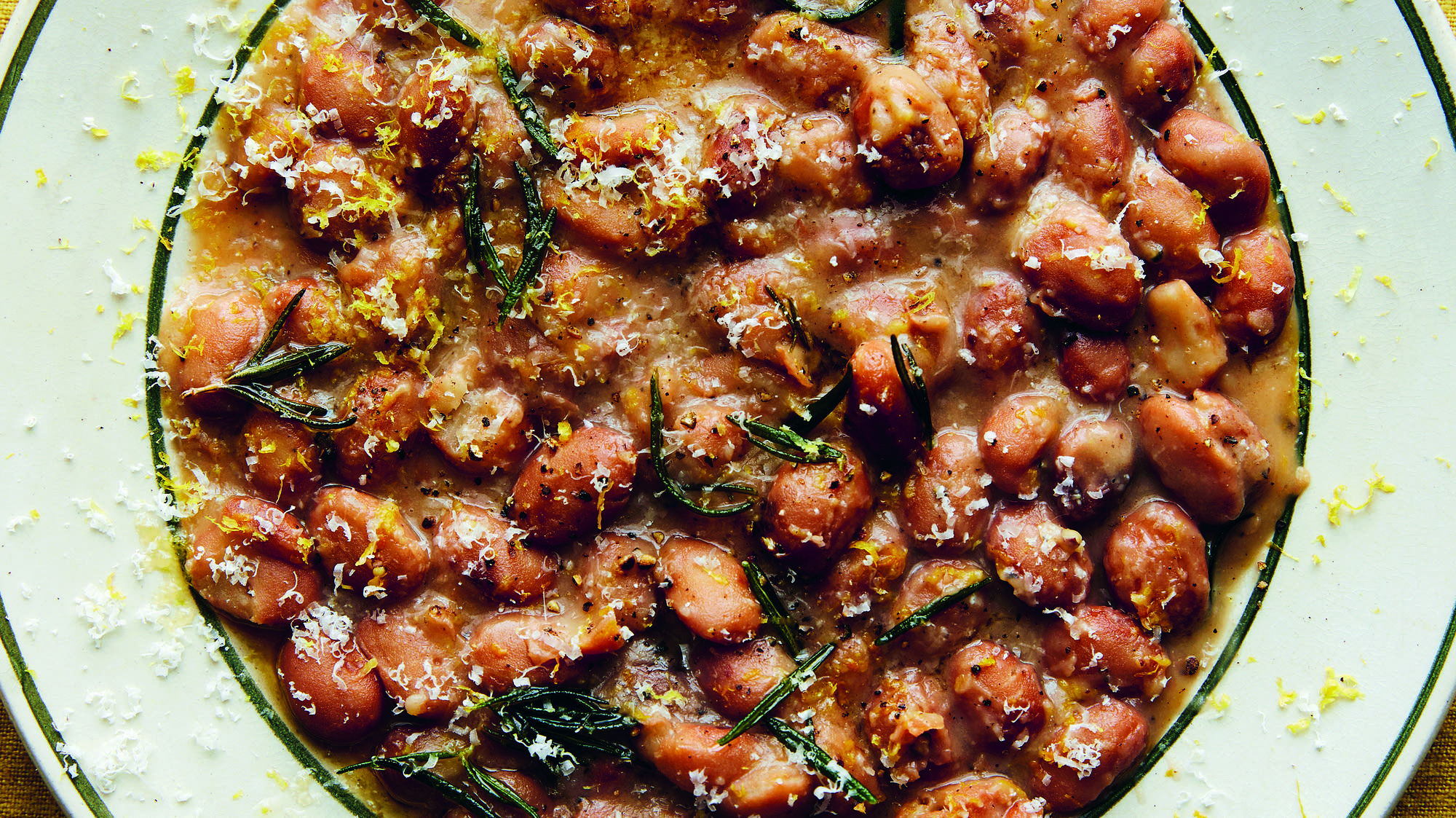 WNK_Cacio e Pepe Borlotti Beans from Full of Beans: Delicious Beany Recipes to Obsess Over