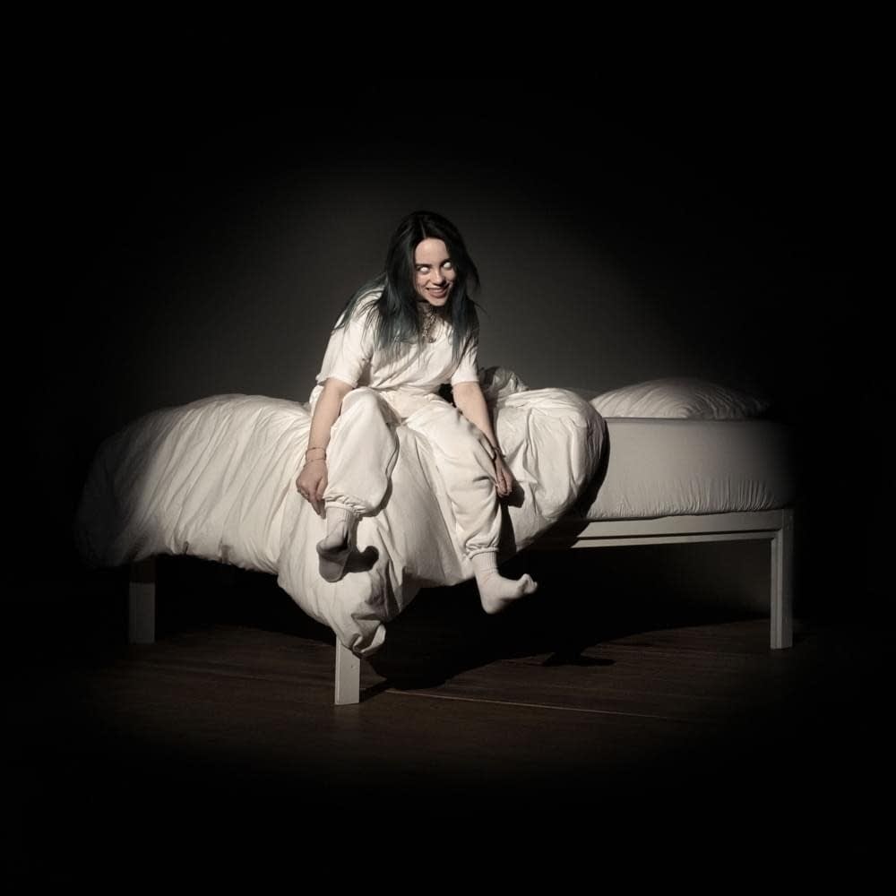 Image result for billie eilish when we all fall asleep where do we go