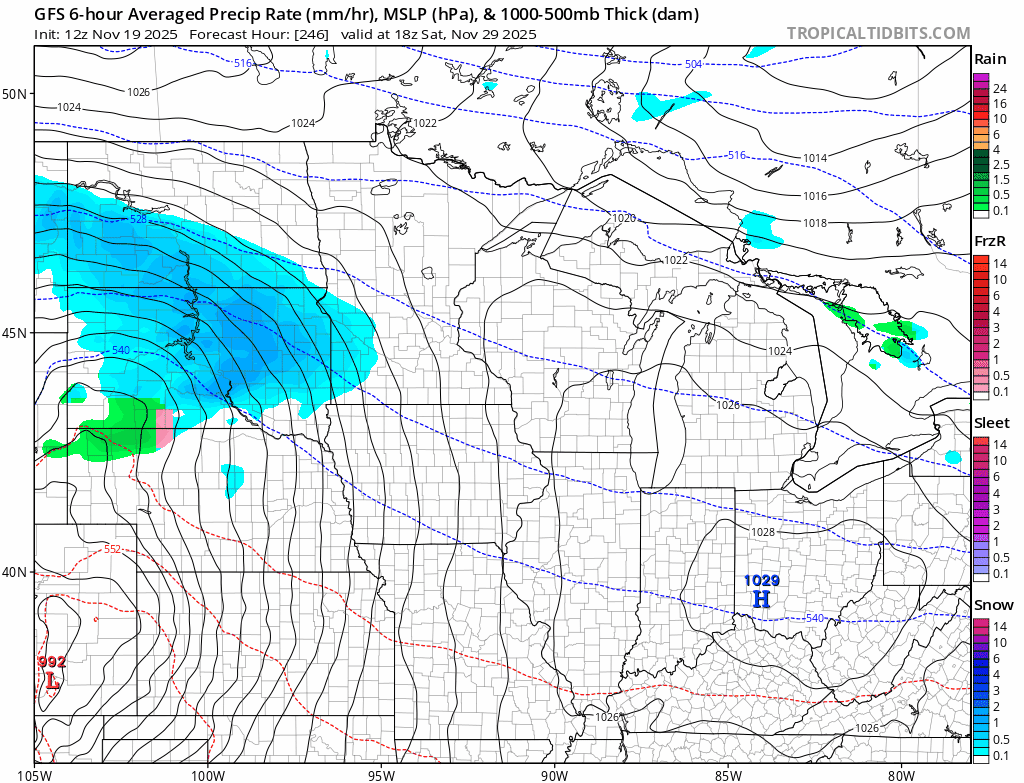 NOAA GFS model
