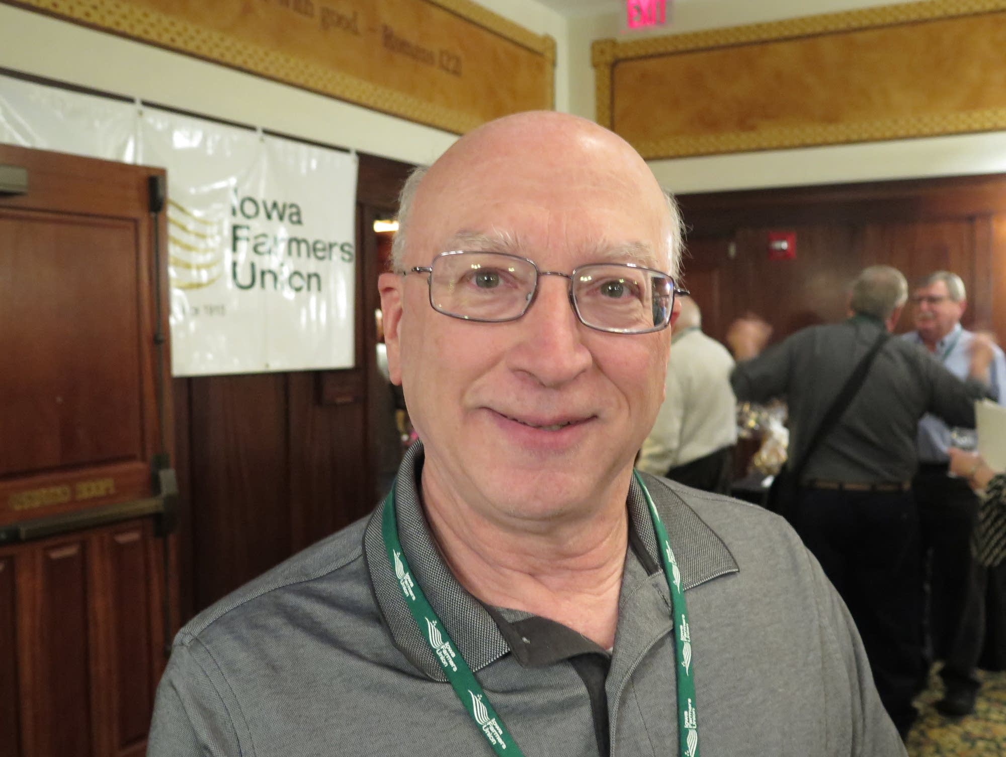 Bill Roush says he's impressed by Sen. Amy Klobuchar.