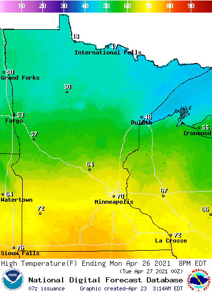 weather graphic