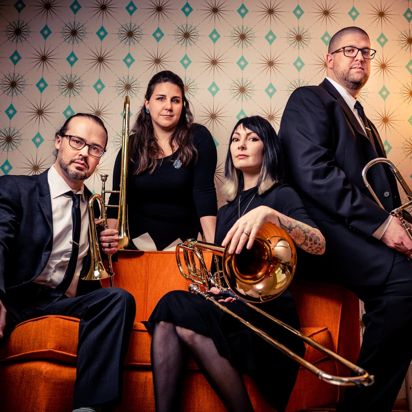 Paper Clips trombone quartet builds community in Moorhead with music