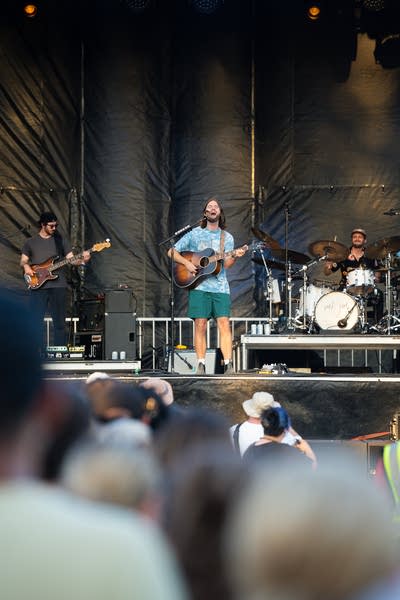 Mt. Joy performing on stage
