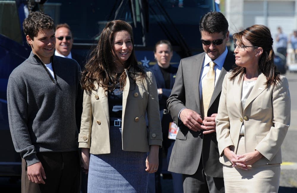 Palin and family members