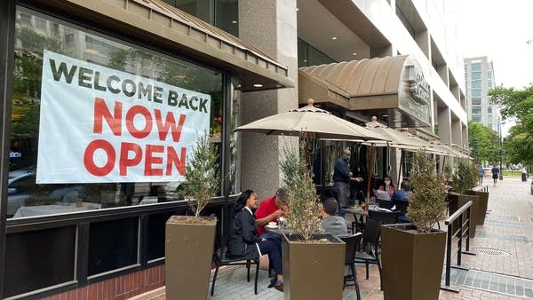 The latest figure from the Labor Department marks the 11th straight weekly decline in applications since they peaked at nearly 7 million in March.