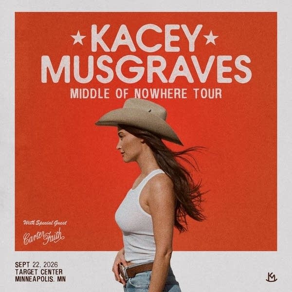 Kacey Musgraves Middle of Nowhere 2026 Tour Admat