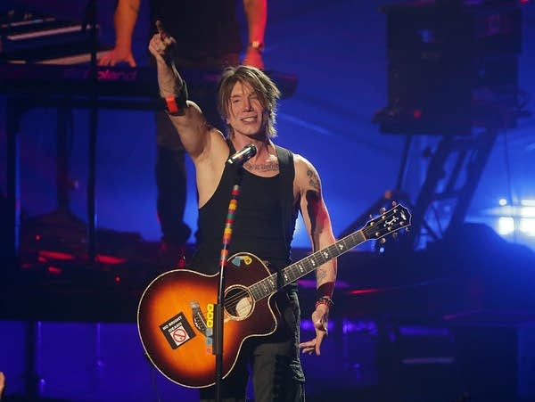 John Rzeznik of Goo Goo Dolls performs at Arizona Financial Theatre on July 13, 2025 in Phoenix, Arizona. 