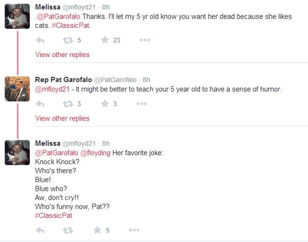 Pol pines for cosmic cat disaster, gets earthly response