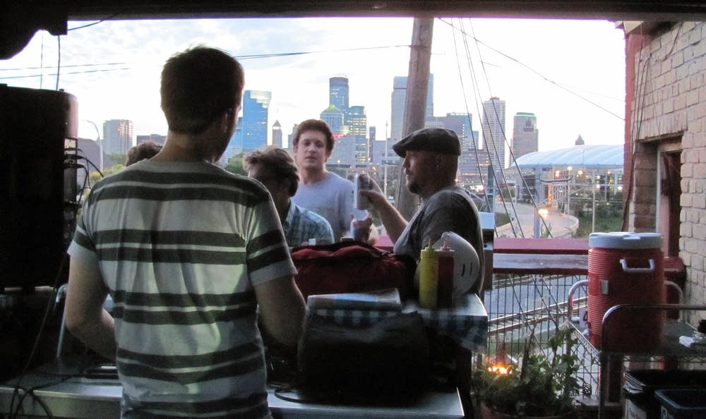 Bedlam Theater patio