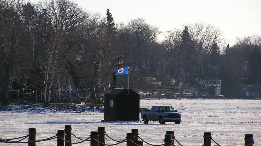 Fish houses must go for (almost) spring cleaning MPR News