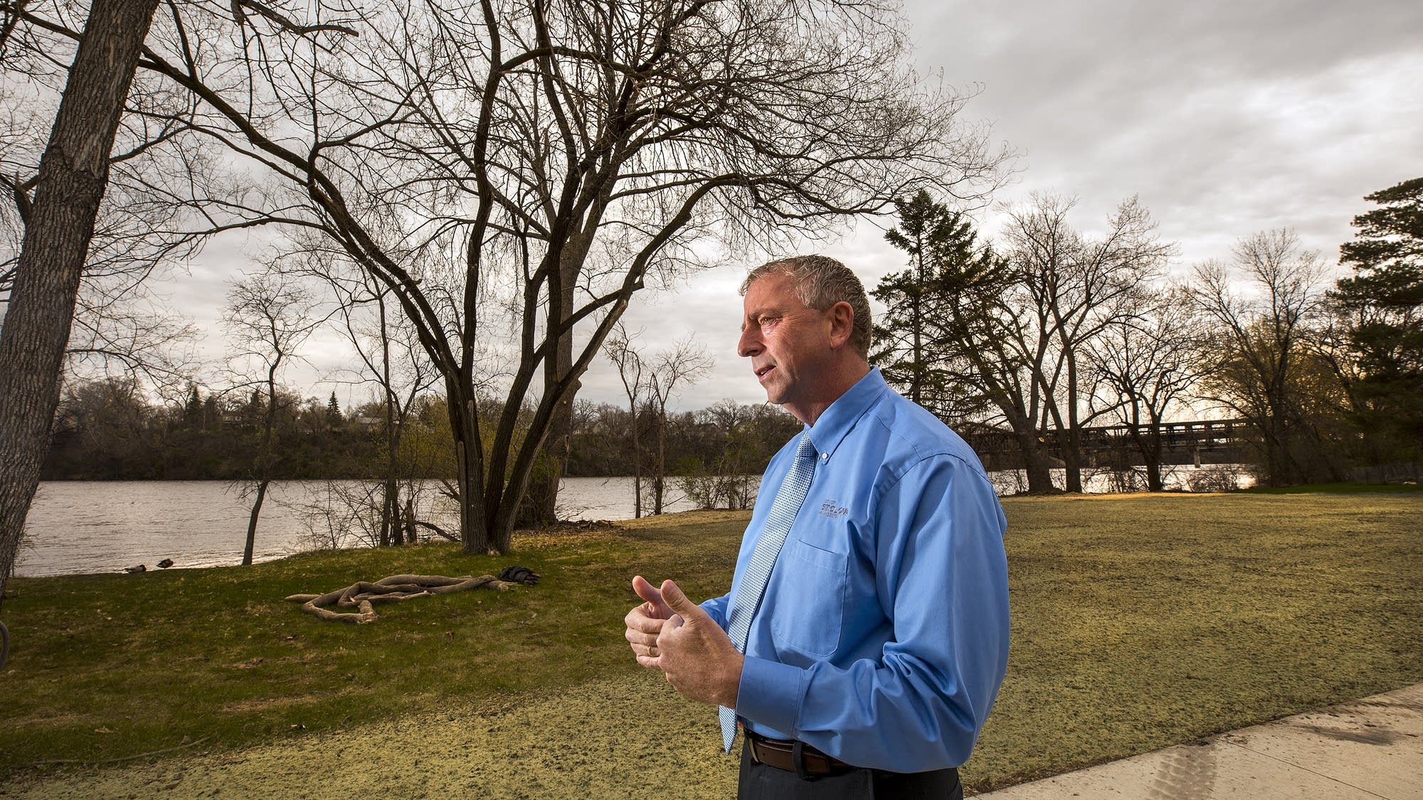 St. Cloud Mayor Dave Kleis talks about the city's newest park.