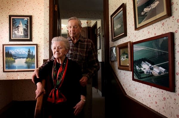 Evelyn and Lowell Trom are suing Dodge County.