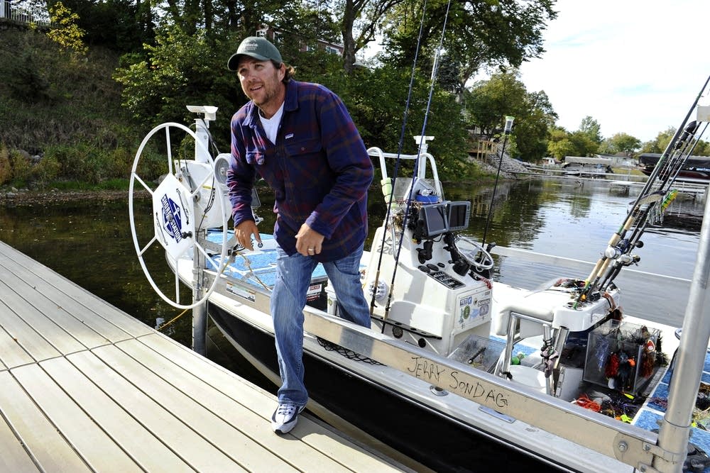 Fishing guide Jerry Sondag