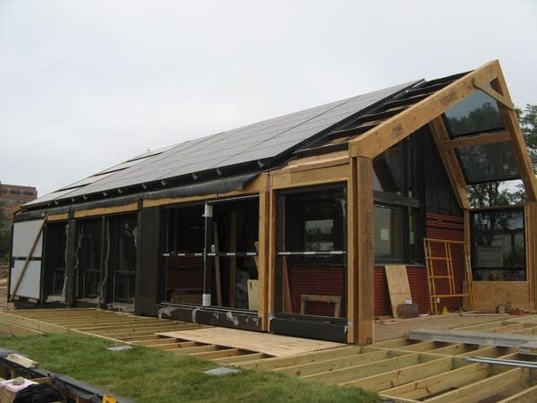 The U of M's solar house