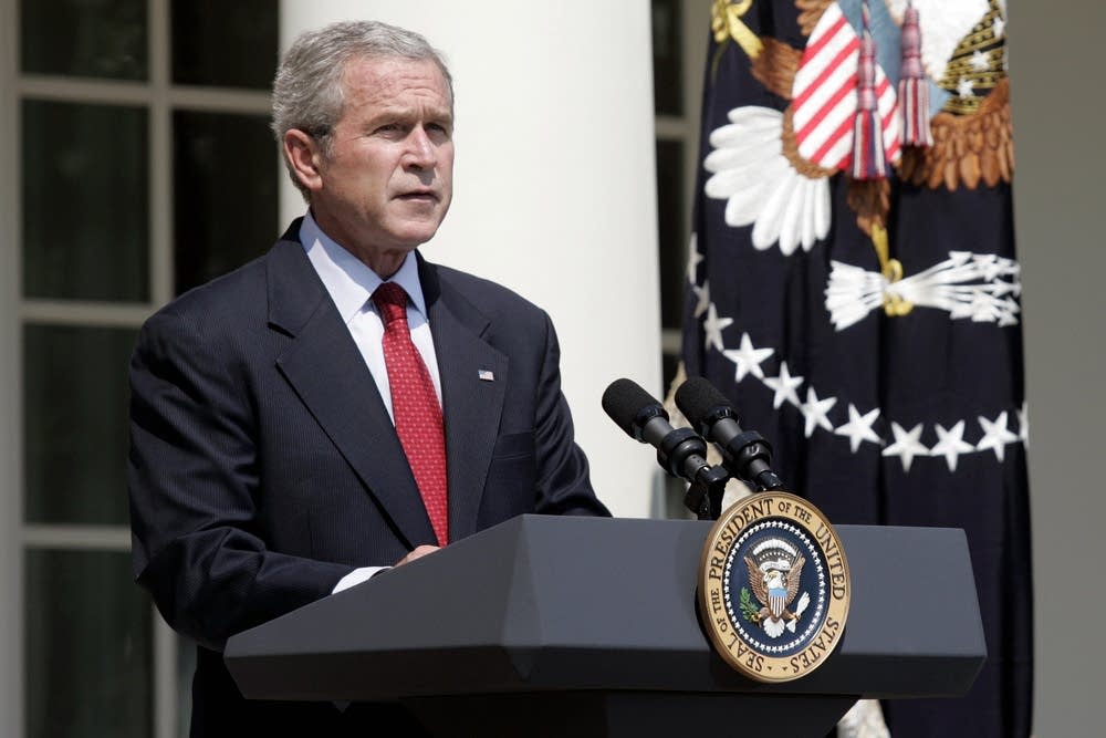 Bush comments on bridge collapse