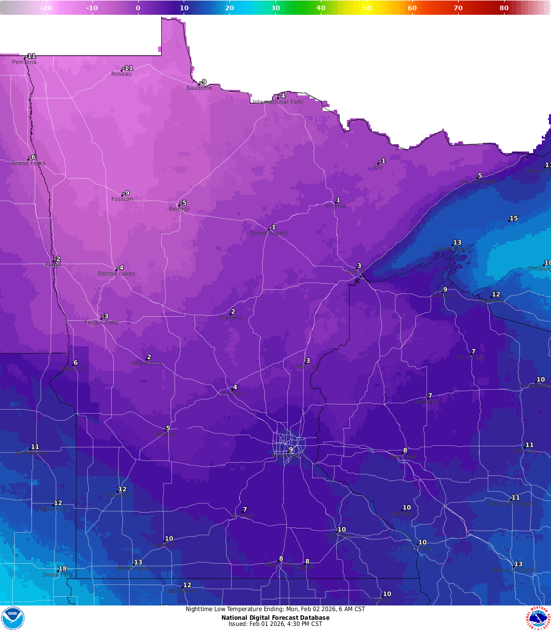 Cold weather snaps back briefly. Noticeable warmup on the way