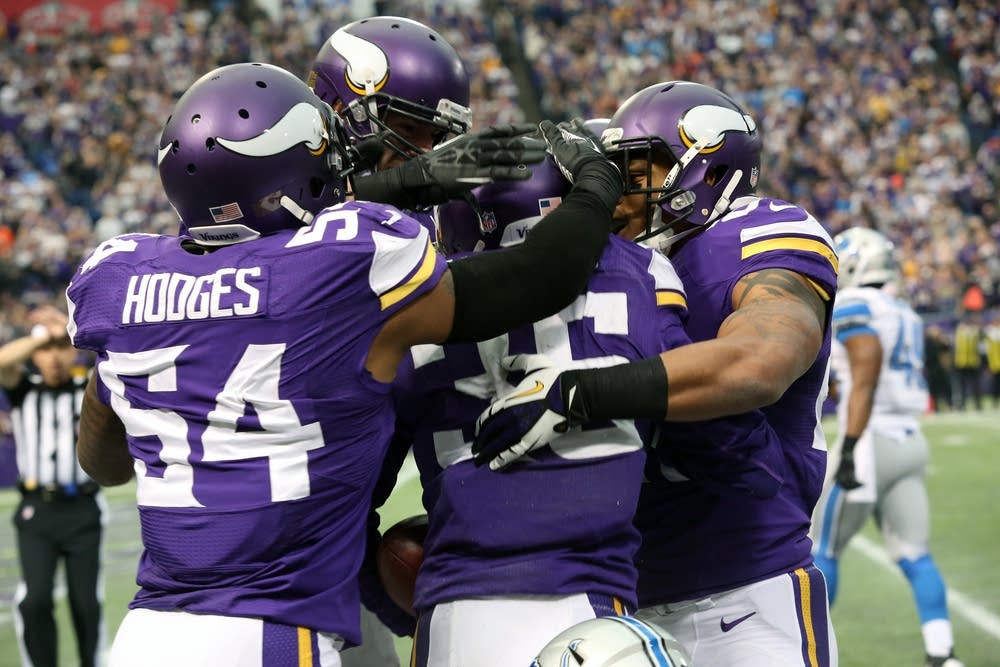 Vikings celebrate
