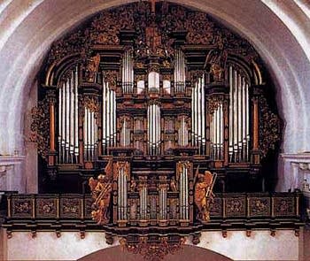 1996 Rieger organ at Fuldaer Dom, Fulda, Germany