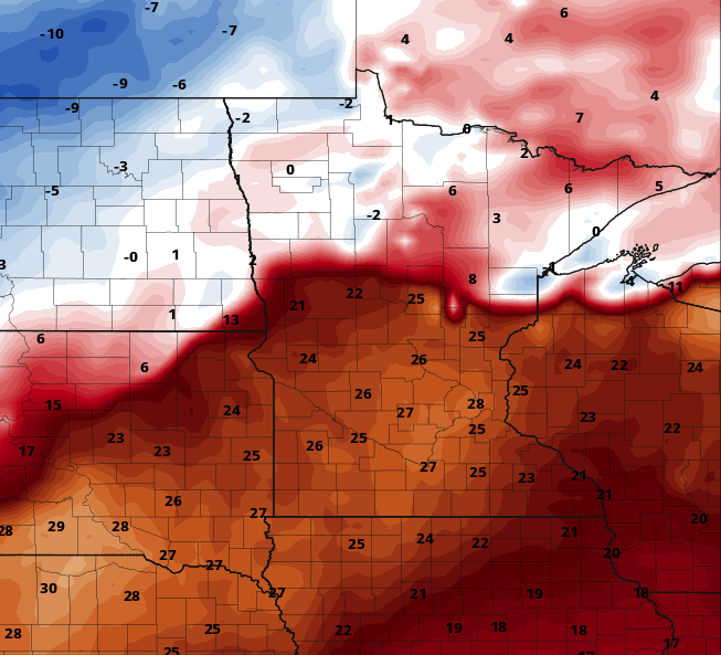 More summer-like warmth; some showers northwest Thursday