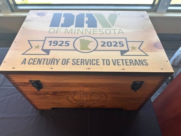 A cedar lined box