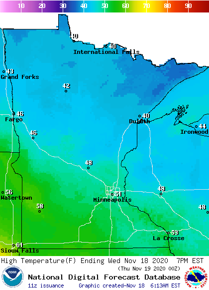 weather graphic