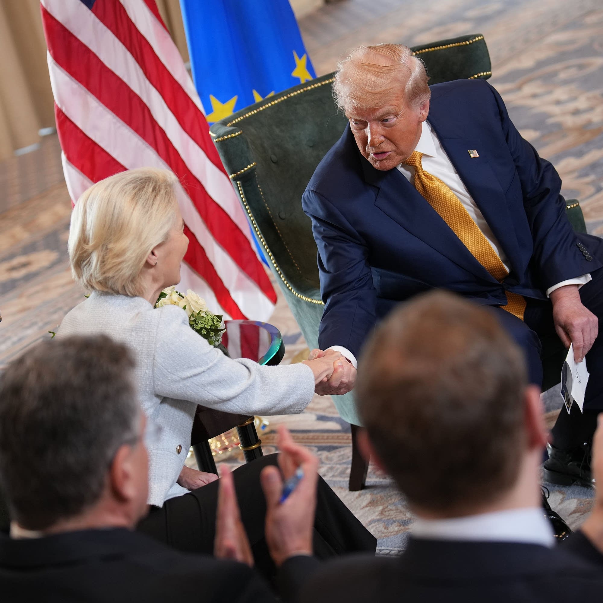 Trump tones down tariffs on European imports
