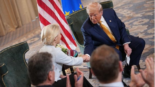 Trump tones down tariffs on European imports