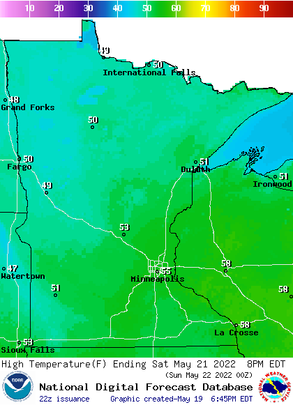 sat highs 6pm