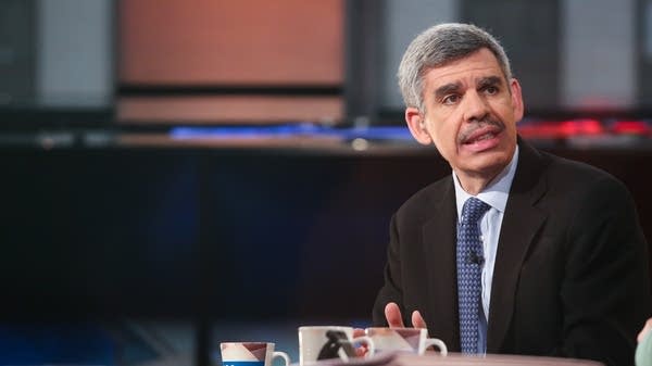 El-Erian said investors are starting to question the role of the dollar as the global reserve currency. 