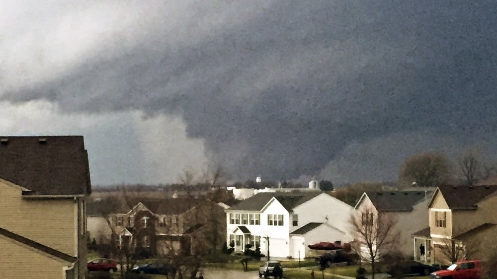 1 dead, homes destroyed in Illinois town after tornado MPR News