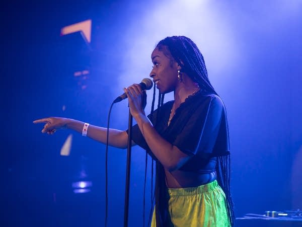 Ricki Monique opened for Dua Saleh at Fine Line Music Cafe in Minneapolis on Friday, May 20, 2022.
