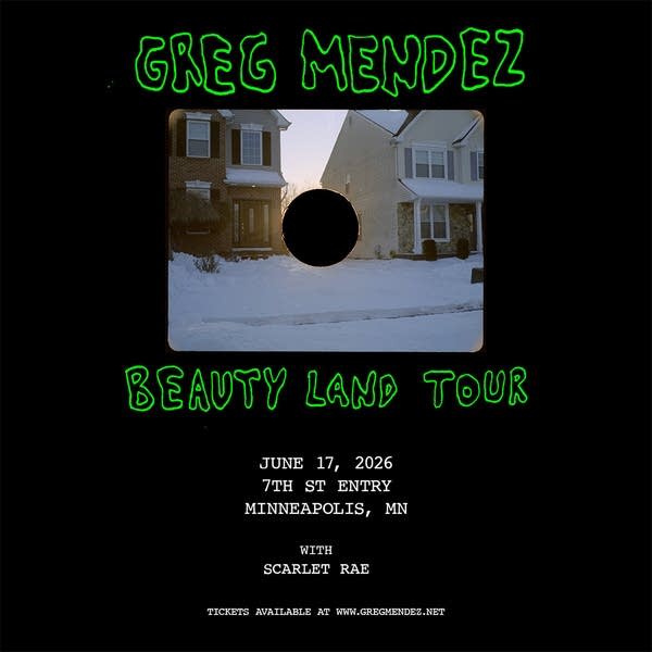 Greg Mendez 2026 Tour Admat