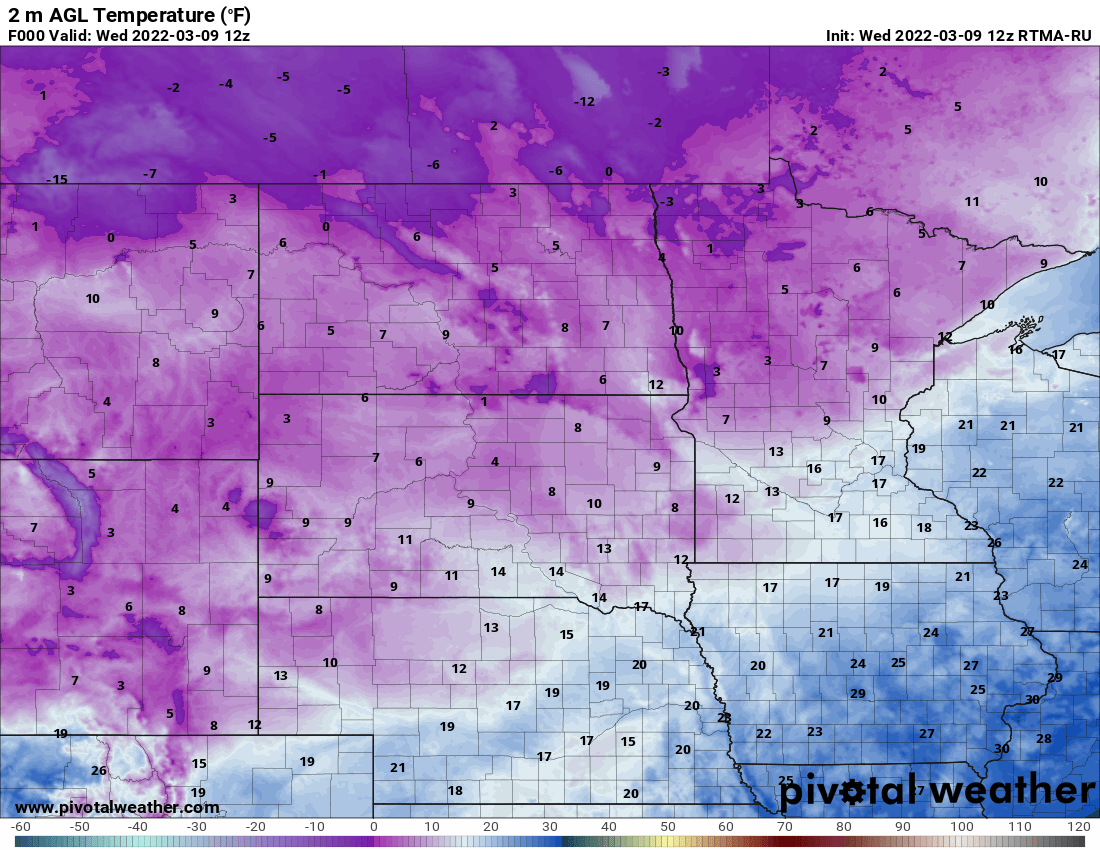 temps Wed