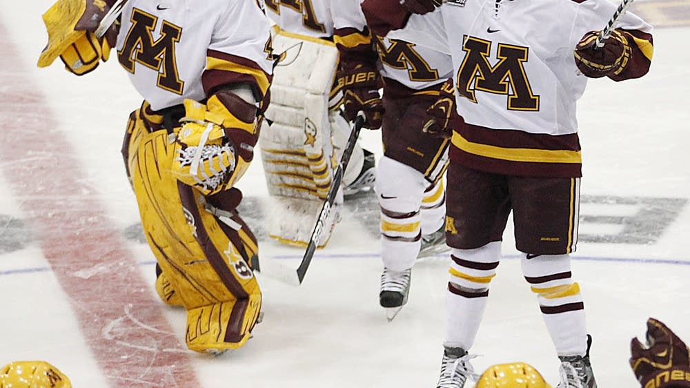 Gophers score in overtime, advance MPR News