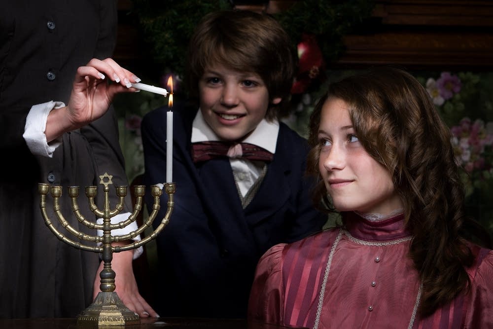 Young actors in 'A Servants' Christmas'