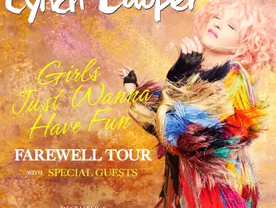 Cyndi Lauper 35th Anniversary Tour グッズ Cyndi Lauper Girl Just Wanna Have Fun Farewell Tour 2025 T