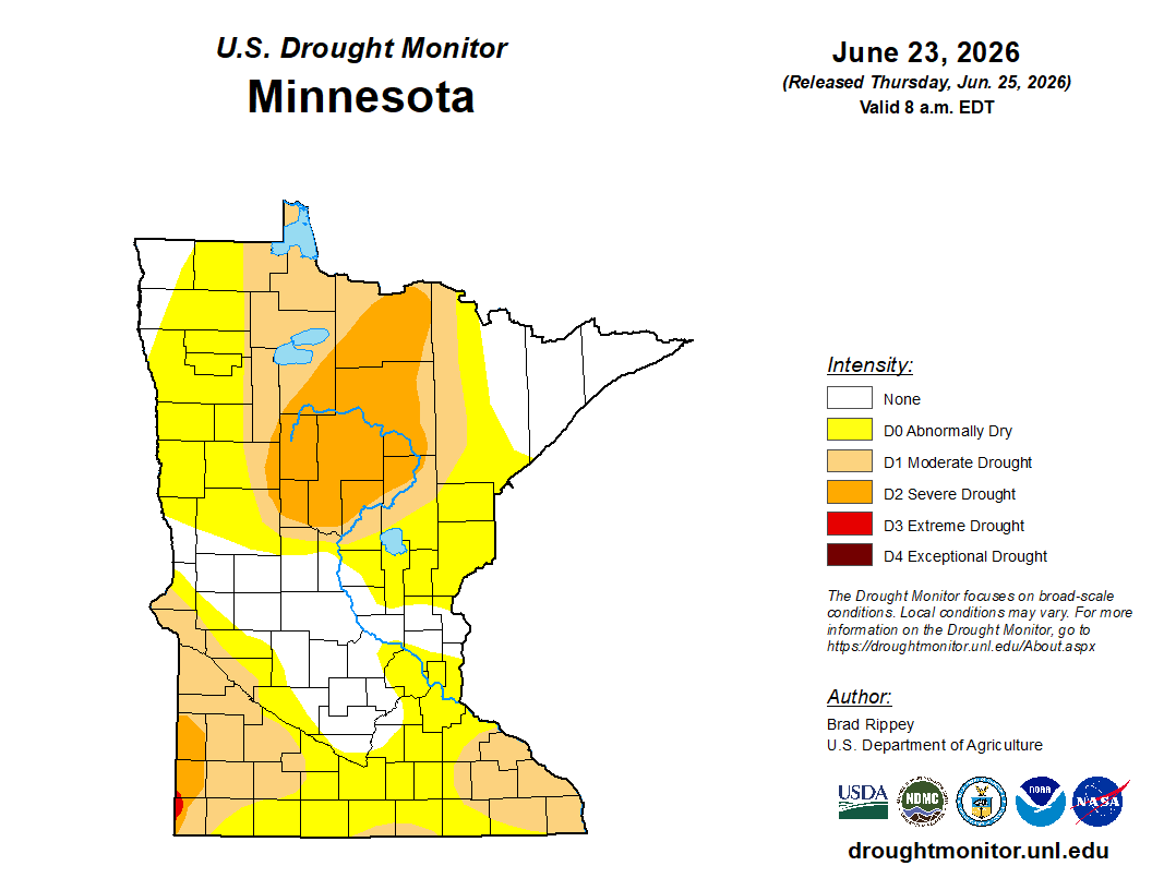 Drought monitor 6-23
