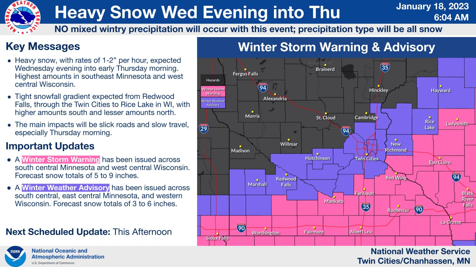 Expect 59 inches snow overnight in SE Minnesota, 36 in Twin Cities MPR News